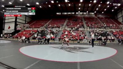 149 lbs 1st Place Match - Dylan Brown, Central Oklahoma vs Jackson Hoover, Indianapolis