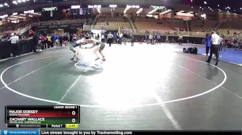 152 lbs Champ. Round 1 - Zachary Wallace, Woodland, Cartersville vs Major Dorsey, North Paulding