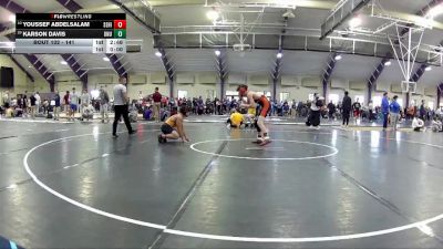 141 lbs Champ. Round 2 - Karson Davis, Ohio Northern Univerity vs Youssef Abdelsalam, Seton Hill
