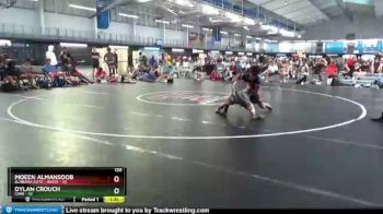 120 lbs Semis & 3rd Wb (16 Team) - Moeen Almansoob, Alabama Elite - White vs Dylan Crouch, CIAW