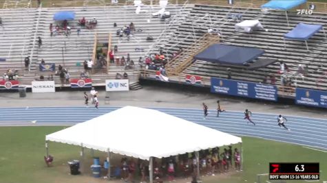 Youth Boys' 400m, Semi-Finals 9 - Age 15-16