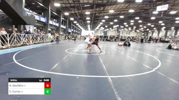 160 lbs Consi Of 16 #1 - Kosta Koufalis, NY vs Cameron Curva, NC