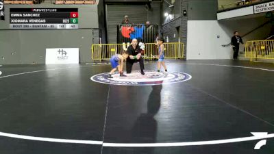 Bantam - 49 lbs Cons. Round 2 - Brandon Palafox, Southwest Stallions Wrestling Club vs Eric Holley, CORE Wrestling