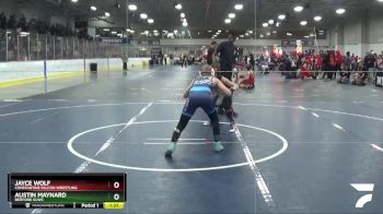 90 lbs Cons. Round 2 - Jayce Wolf, Constantine Falcon Wrestling vs Austin Maynard, Bedford GLWC