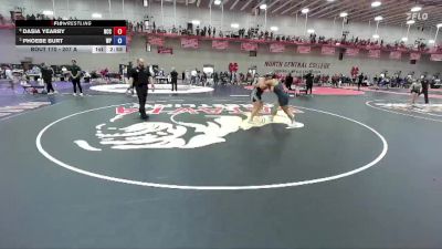 207 A Quarterfinal - Phoebe Burt, William Penn vs Dasia Yearby, North Central (IL)
