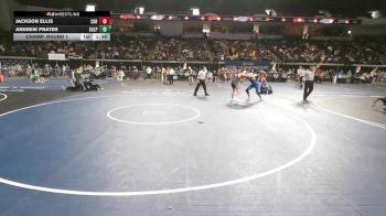 D 1 150 lbs Champ. Round 1 - Andrew Prater, Sulphur vs Jackson Ellis, Central - B.R.