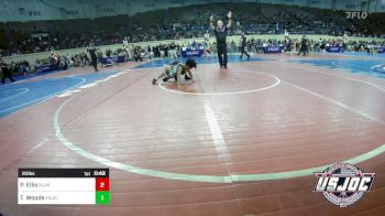 83 lbs Semifinal - Payton Ellis, Blanchard Wrestling Club vs Tristian Woods, MAAC Wrestling