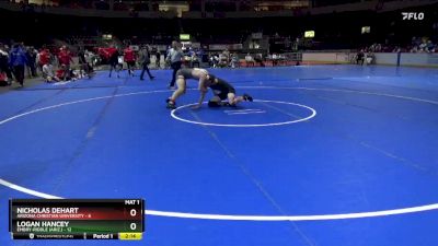 157 lbs Logan Hancey, Embry-Riddle (Ariz.) vs Nicholas Dehart, Arizona Christian University