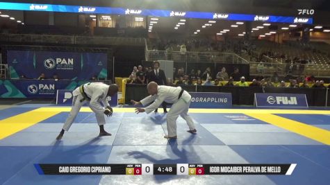 Igor Mocaiber Peralva De Mello vs Caio Gregorio Cipriano 2025 Pan Jiu Jitsu IBJJF Championship