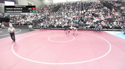 6A 135 lbs Quarterfinal - Marley Michaelis, Westlake vs London McEntire, Corner Canyon