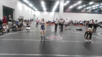 130 lbs Round 4 - KiMorah Cathey, Hurricane Wrestling Academy vs Emma Massa, SLATE WRESTLING ACADEMY