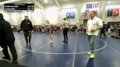 120 lbs Champ. Rd Of 16 - Cohen Williams, Jordan vs Jacob Smith, Westlake