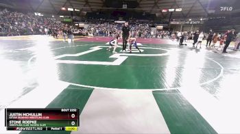 82 lbs Cons. Round 2 - Stone Roepke, Wrestling Club Tacoma Slam vs Justin McMullin, Kitsap Ironman Wrestling Club