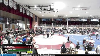 220 lbs Cons. Round 5 - Dylan Scott, Lakeland High School vs Liam Hamilton, Lakeside