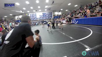 49 lbs Rr Rnd 2 - Greyson Sumrall, Harrah Little League Wrestling vs Drew Price, Team Tulsa Wrestling Club