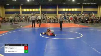 Match - Manuel Gallegos, Othello Wrestling Club vs Diesel Mascaro, Sanderson Wrestling Academy