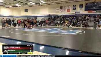 152 lbs Champ. Round 2 - Zaden Fitzsimonds, Anoka vs Owen Angell, Becker