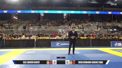 Diego Bernardo Sanchez Raba vs Cole Andrew Kratky 2025 Pan Kids Jiu-Jitsu IBJJF Championship