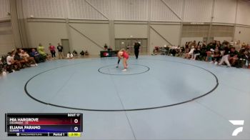 117 lbs Semis & 3rd Wb (16 Team) - Mia Hargrove, Colorado vs Eliana Paramo, Illinois