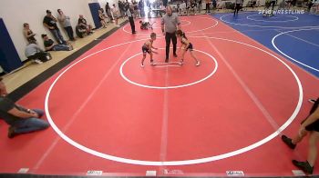 52 lbs Rr Rnd 2 - Bree Leyba, Team Tulsa Wrestling Club vs Trey England, Locust Grove Youth Wrestling