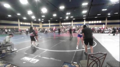 136 lbs Rr Rnd 2 - Aubrie Molina, Rogue Nation vs Jerzi Tully, High Desert Jets