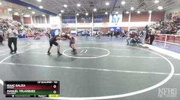 152 lbs Cons. Round 2 - Isaac Galiza, Patriot vs Manuel Velazquez, Hillcrest