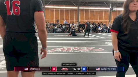 Kai Malek vs Wesley Coker 2026 ADCC Portland Open
