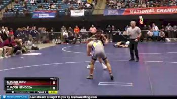 133 lbs Semifinal - 6 Jacob Seto, Embry-Riddle vs 7 Jacob Mendoza, Menlo