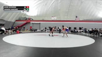 165 lbs Finals (2 Team) - Tavontay Martinez, Kentucky Wesleyan vs Javier Gutierrez, Maryville