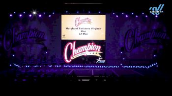 Maryland Twisters Virginia - Mist [2024 L1 Mini Day 2] 2024 Champion Cheer and Dance Grand Nationals