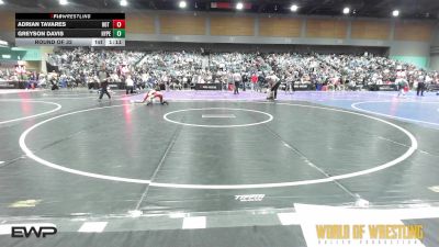 88 lbs Round Of 32 - Adrian Tavares, Hot Shots Wrestling vs GREYSON DAVIS, Hyperbolic