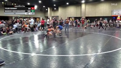 90 lbs Round 5 (6 Team) - Maddox Westenbarger, Blackman WC vs Tyler Downey, MF Dynasty