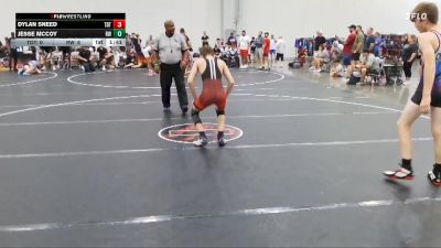 113 lbs Round 1 (4 Team) - Dylan Sneed, The Dream Team vs Jesse McCoy, Refinery Wrestling