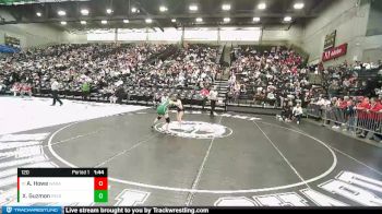 120 lbs Cons. Round 1 - Amberly Howe, Wasatch vs Ximena Guzmon, Payson