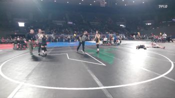 6A/5A Girls 100 Champ. Round 1 - Madalyn Ladd, Summit Girls vs Niazeal Orduna-Torres, Roosevelt Girls