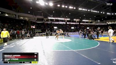 285 lbs Cons. Round 4 - Bradley Amsden, Lincoln (Tacoma) vs Sonny Strong, Zillah