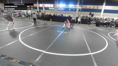 73 lbs Consi Of 8 #1 - Mikaih Mensah, Coast Wr Ac vs Kai Ramirez, LV Bears WC