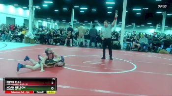 76 lbs Round 5 (10 Team) - Piper Full, Mat Assassins Blue vs Noah Nelson, Rangers WC