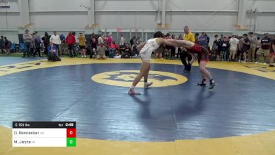 E-153 lbs Quarterfinal - Drake Rennecker, OH vs Matthew Joyce, MI