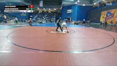 157 lbs Cons. Round 2 - Keith Barker, Southern Lehigh vs Quinn Morrison, New Kent