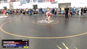 144 lbs 5th Place Match - Richard Strom Iii, Pioneer Grappling Academy vs Wyatt Maguire, Nikiski Freestyle Wrestling Club