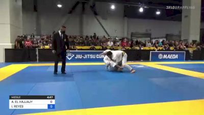 ANISS EL HAJJAJY vs ISRAEL REYES 2021 World Master IBJJF Jiu-Jitsu Championship