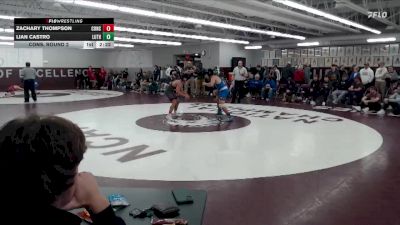 149 lbs Cons. Round 2 - Zachary Thompson, Concordia Moorhead vs Lian Castro, Luther