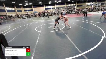 145 lbs Consi Of 16 #2 - Paris Kelleher, Spartan Mat Club vs Kaylin Montano, Shadow Hills