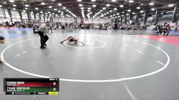 80 lbs Rd# 1 9:00am Friday - Cohen Reer, Team Ohio vs Tyler Verceles, Maryland Gold