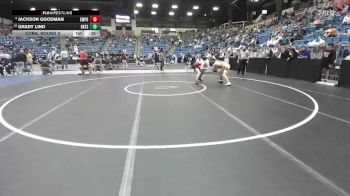 132 lbs Cons. Round 2 - Grady Lind, Hays vs Jackson Goodman, Emporia