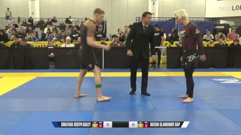 Natan Slawomir Sap vs Jonathan Joseph Bailey 2024 World IBJJF Jiu-Jitsu No-Gi Championship