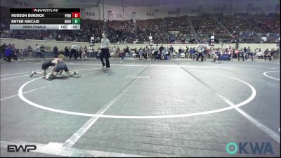 66 lbs Semifinal - Hudson Burdick, Perry Wrestling Academy vs Bryer Kincaid, Grover Rains Wrestling Club