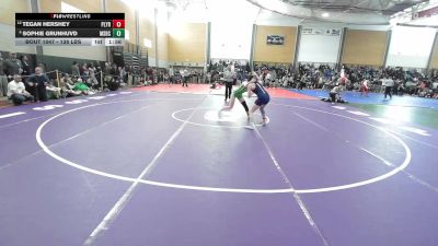 138 lbs Round Of 16 - Tegan Hershey, Plymouth vs Sophie Grunhuvd, Massabesic