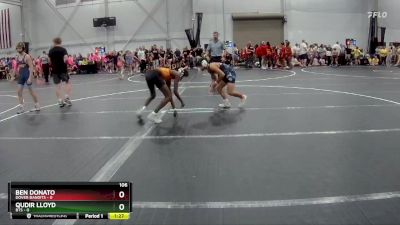 106 lbs Round 1 (8 Team) - Ben Donato, Dover Bandits vs Qudir Lloyd, BTS